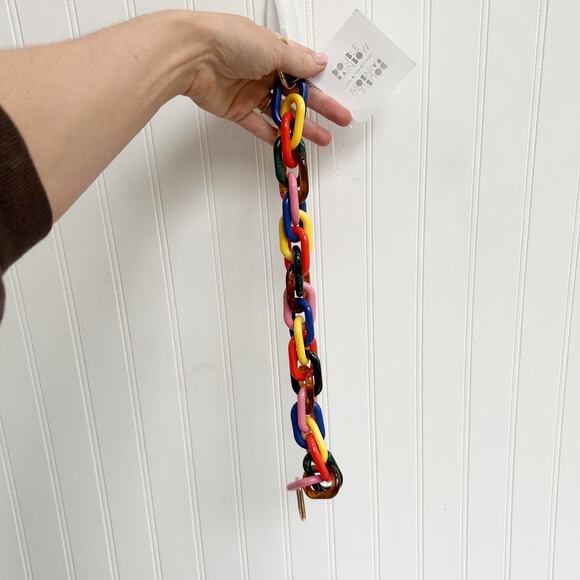 Clare V Multicolor Chain Strap - Picture 6 of 7